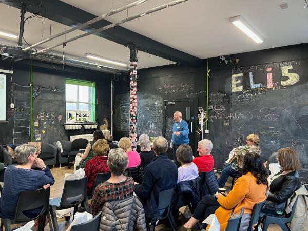 Participants in the Show and Tell project